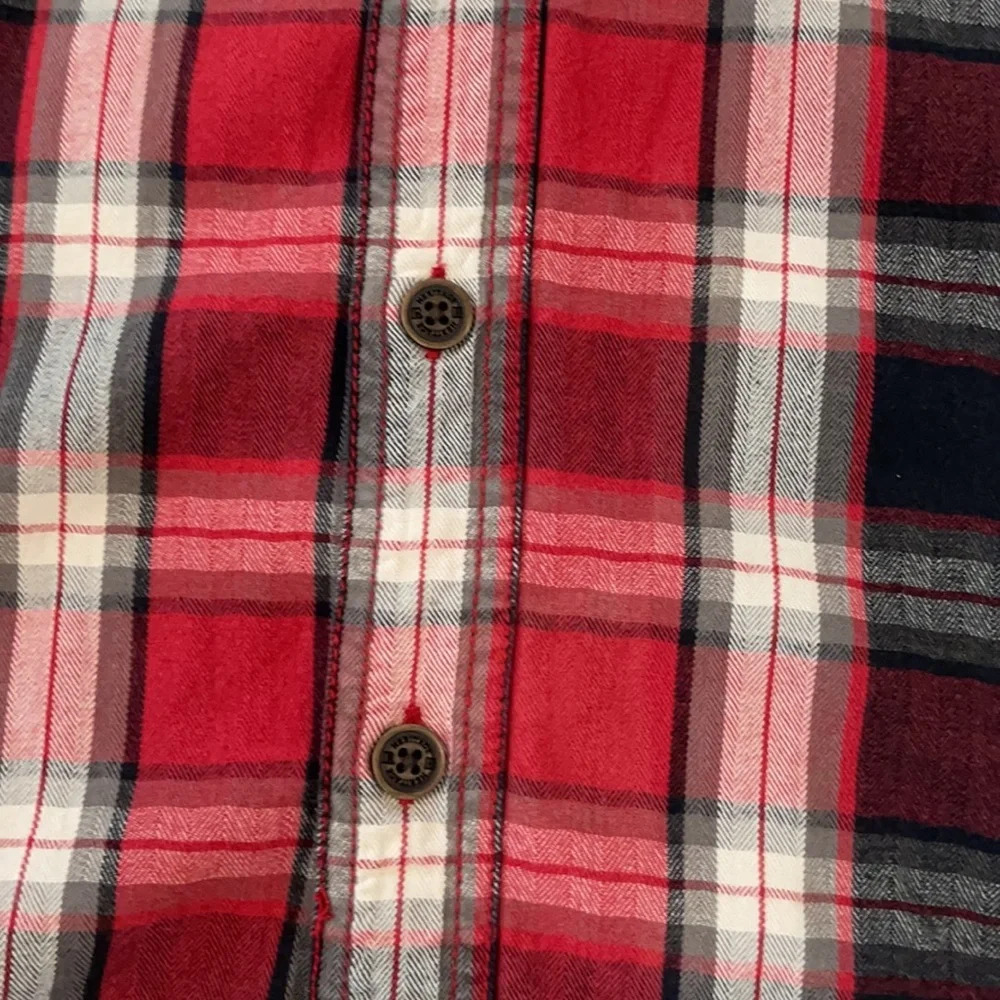 Red Head Brand Men's Long Sleeve Flannel shirt size L - Picture 8 of 10